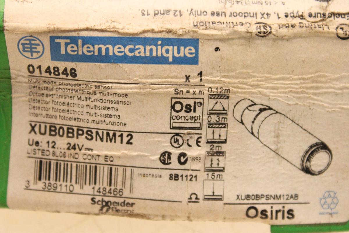 Usado Sensor Fotoelectrico Telemecanique Osiris XUB0BPSNM12