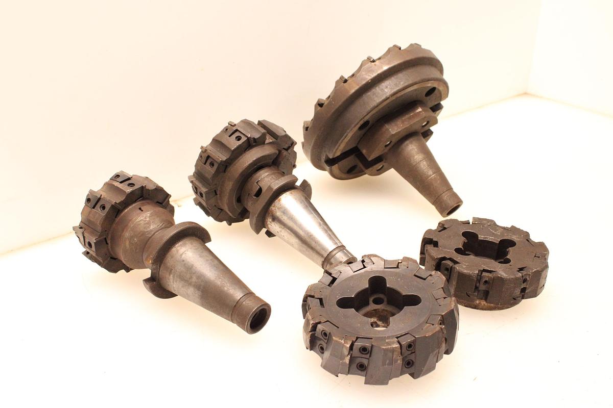 Usado Lote Portafresas DIN 2080 Con Fresa