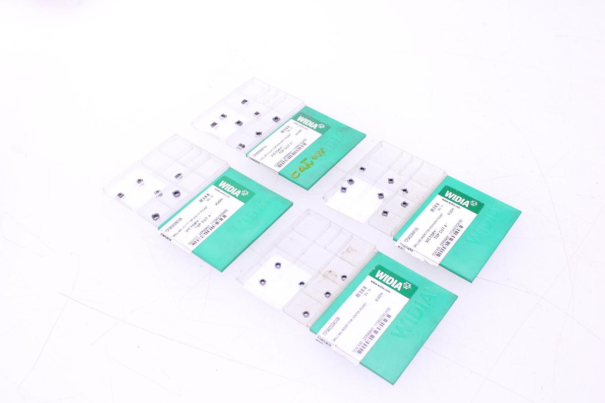 Usado Plaquitas Widia TCF0402 / TCF0502 / TCF0602