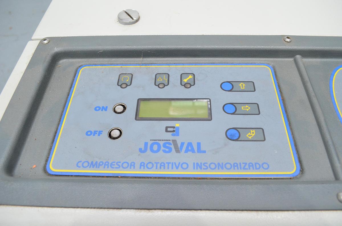 Usado Compresor tornillo Josval Mistral Serie 15B Año 2008