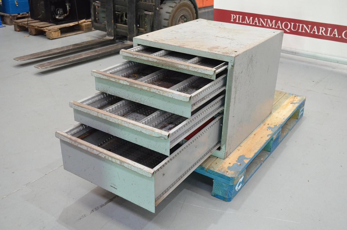 Usado Cajonera metálica 4 cajones 560x670x520(h)mm