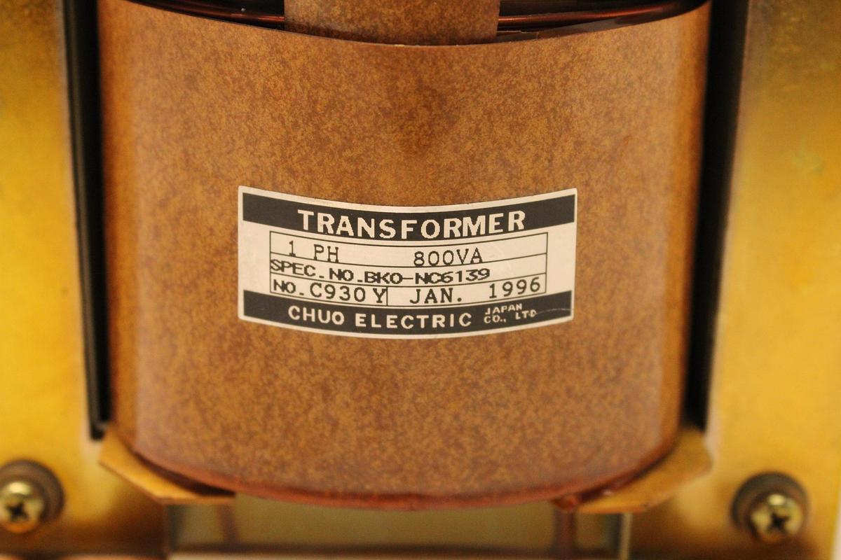 Usado Transformador CHUO ELECTRIC 800VA 1PH