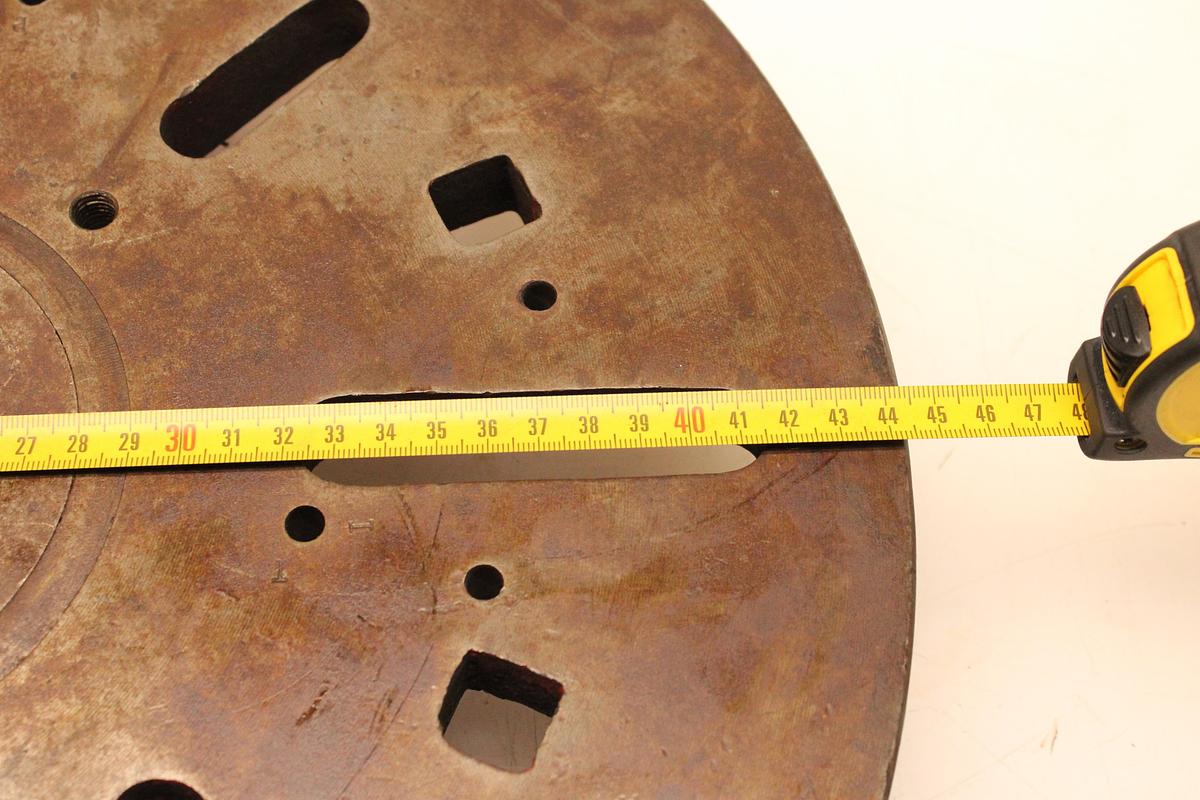 Usado Plato Plano para Torno 445 mm