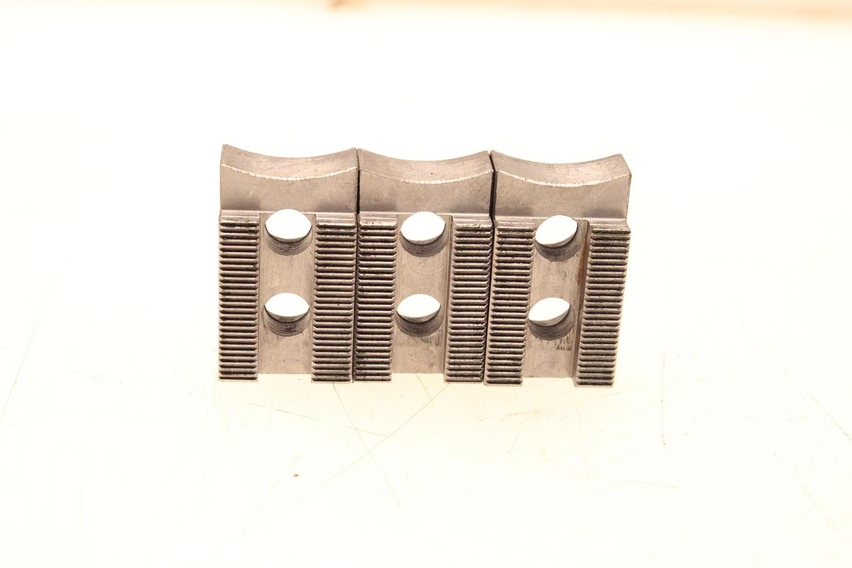 Usado Lote de Juegos de 3 Garras Para Torno