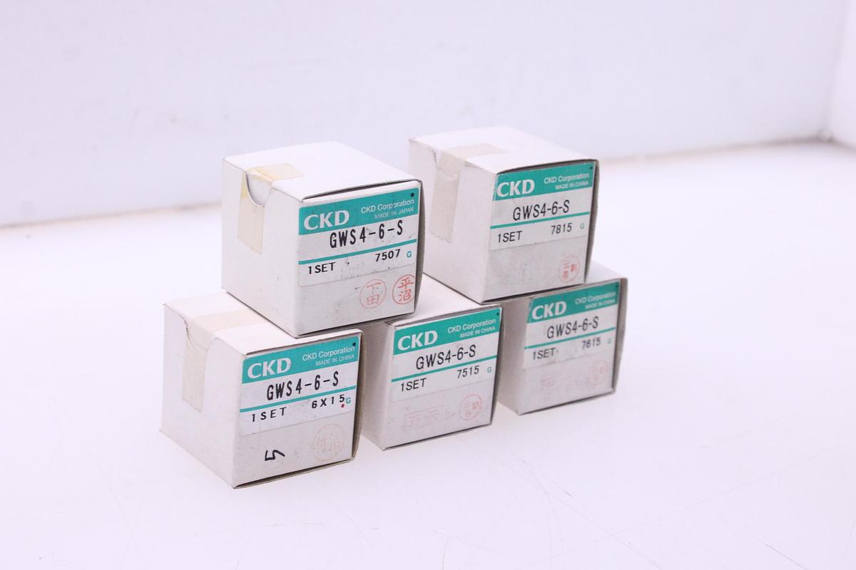 Usado Racores Unión Recta M4 + Rosca 1/8" - 50 Unidades CKD GWS4-6-S