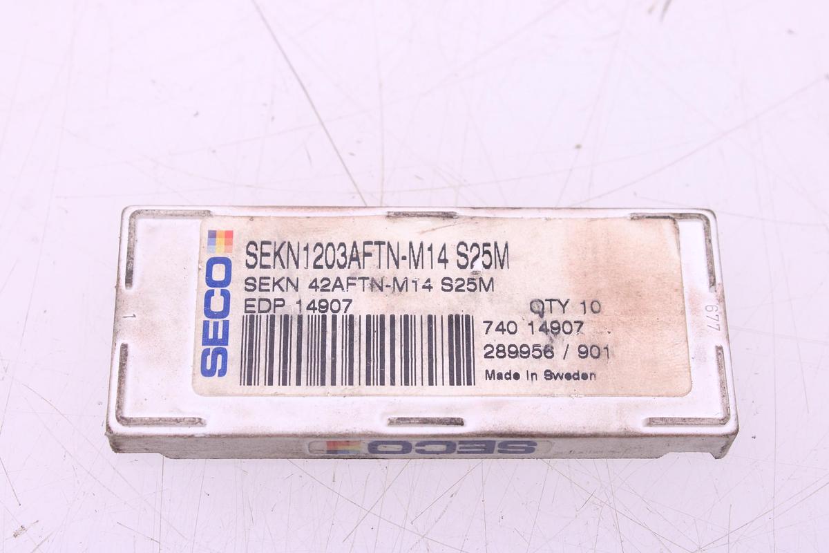 Usado Fresa Portaplaquitas 84mm Cono ISO40 + Widias SEKN1203