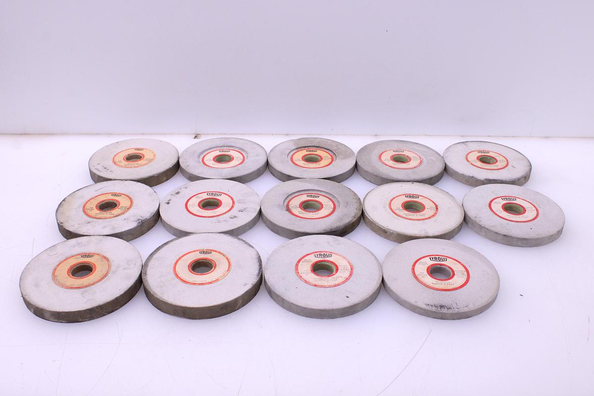 Usado Lote Muelas Esmeriladora Tyrolit 180mm - 14 Unidades
