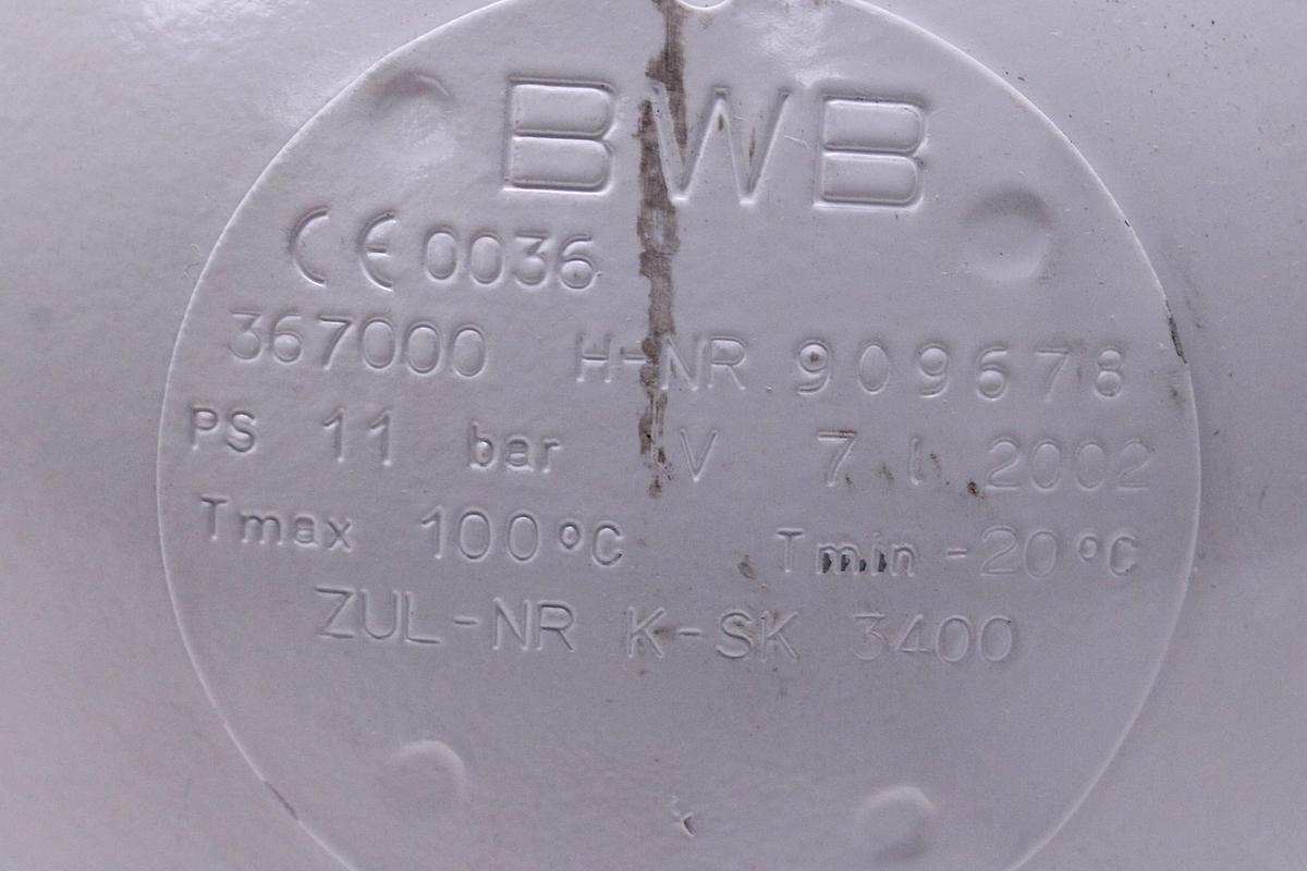 Usado Tanques de aire comprimido BWB 367000- 2 Unidades