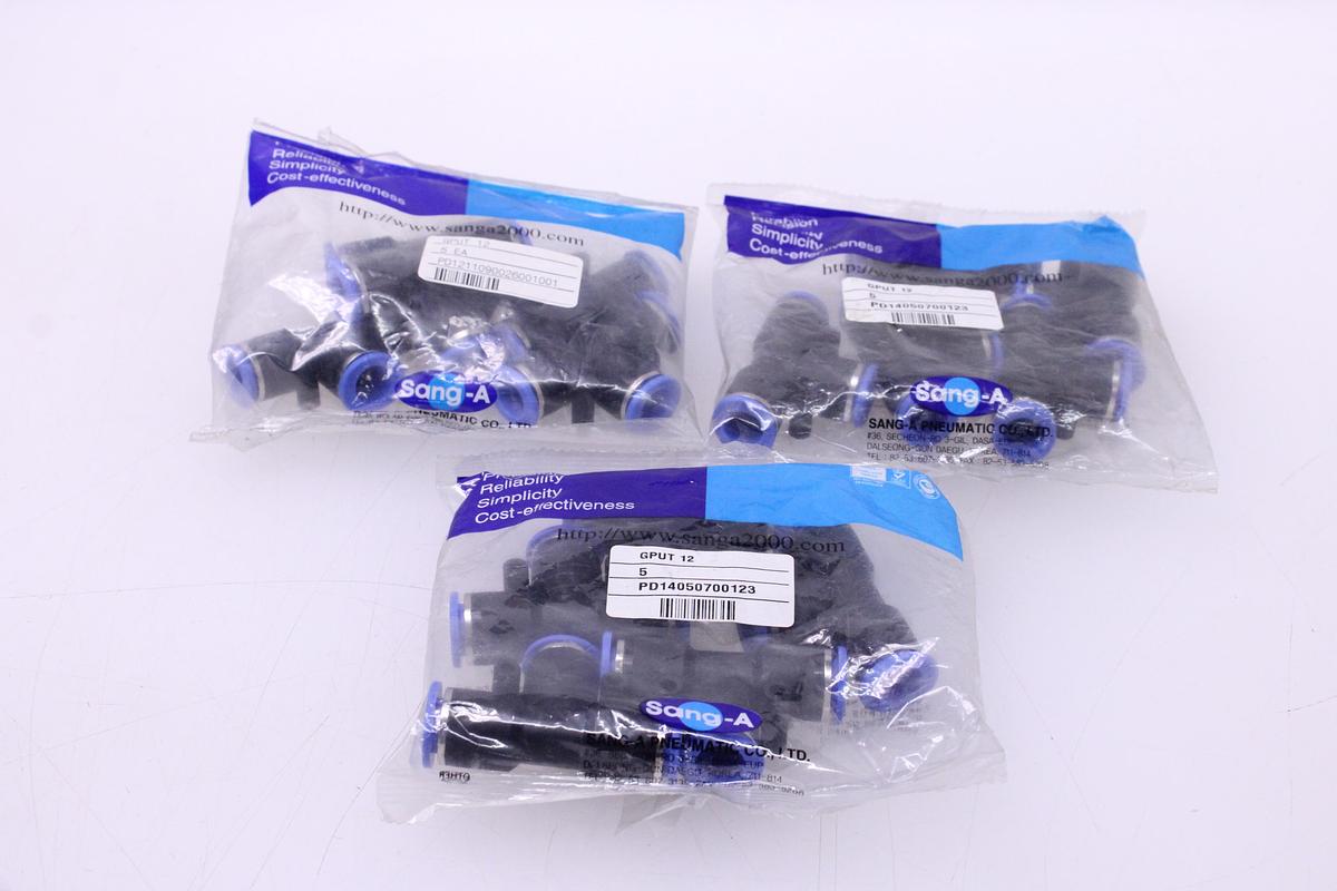 Usado Racores Unión en T M12 - 15 Unidades Sang-A GPUT 12