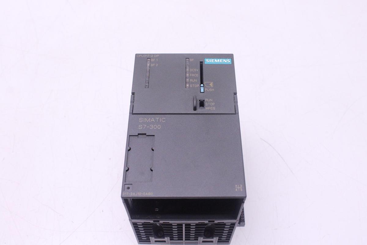 Usado Módulo CPU Siemens 6ES7 317-2AJ10-0AB0
