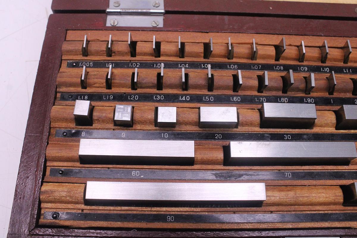 Usado Juego de 47 bloques patrón de acero