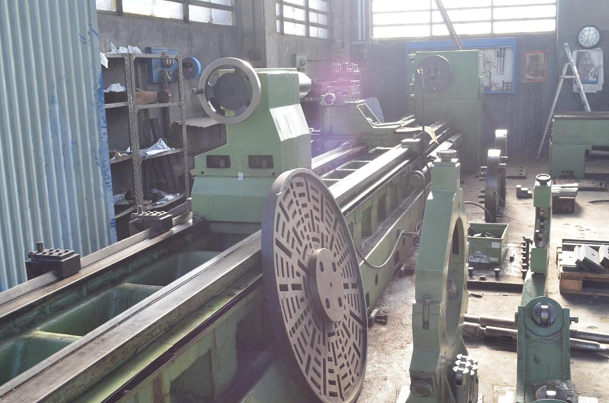 Usado Sarrià - Torno Gurutzpe Super AT 8000-600 - 8m 1200 volteo