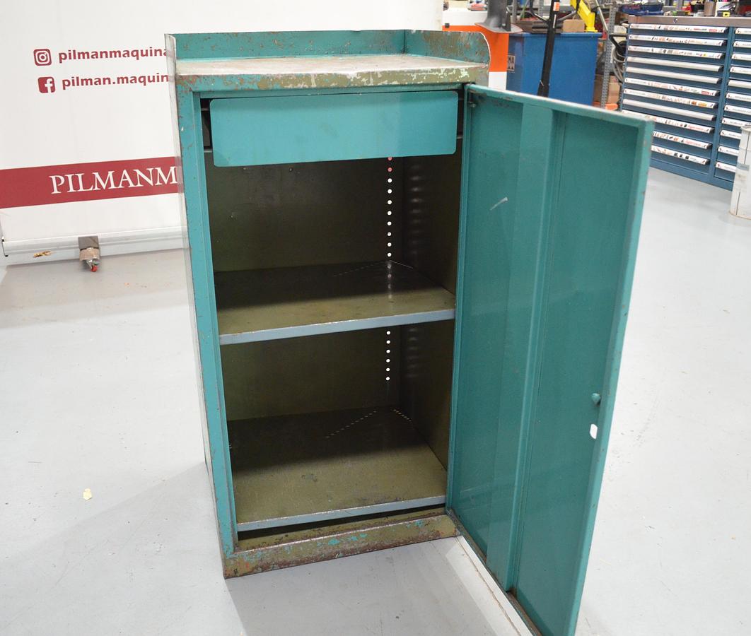 Usado Armario metálico 1 puerta 500x430x940(h)mm