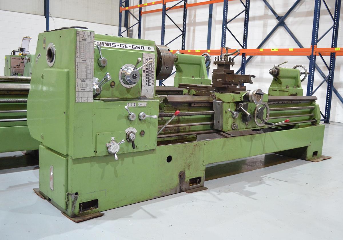 Usado Torno Geminis GE 650 2.000mm e.p