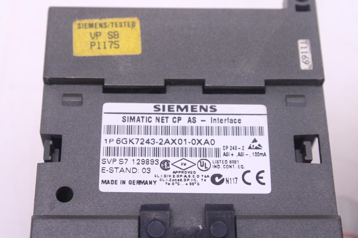Usado CPU + AS/Interface Siemens SIMATIC S7-220