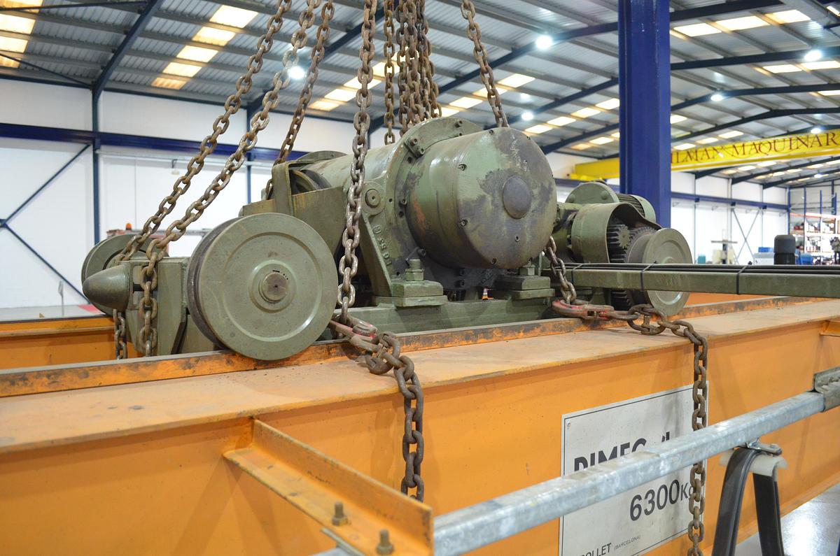 Usado Puente grúa Pimeg-4 6.3tn - 10m e.p