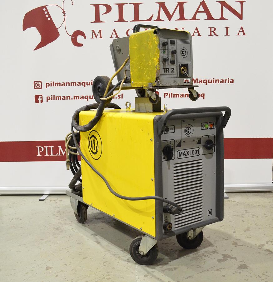 Usado Maquina soldar CEA MAXI 501 con devanadera TR 2 de 8m