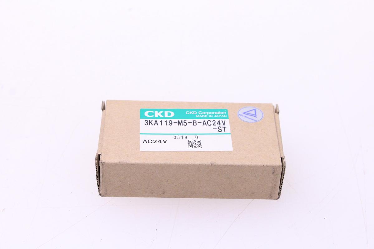 Usado Electroválvula CKD 3KA119-M5-B-AC24V-ST