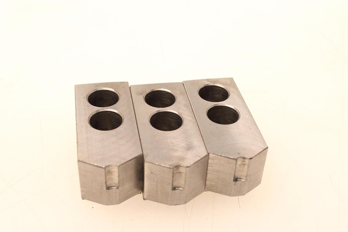 Usado Lote de Juegos de 3 Garras Para Torno