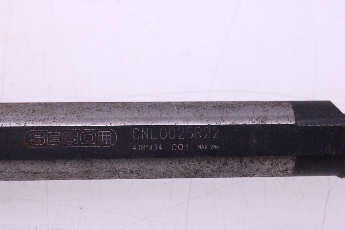 Usado Herramienta Portaplaquitas SECO CNL0025R22 + Widias 22NL4.0ISO