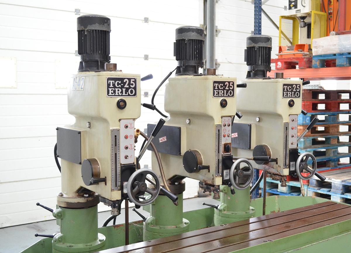 Usado Taladros sobremesa 3ud. Erlo TC-25 en batería