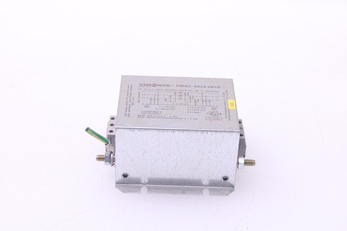 Usado Filtro de Linea Eléctrica TIMONTA FMAC-0924-0610