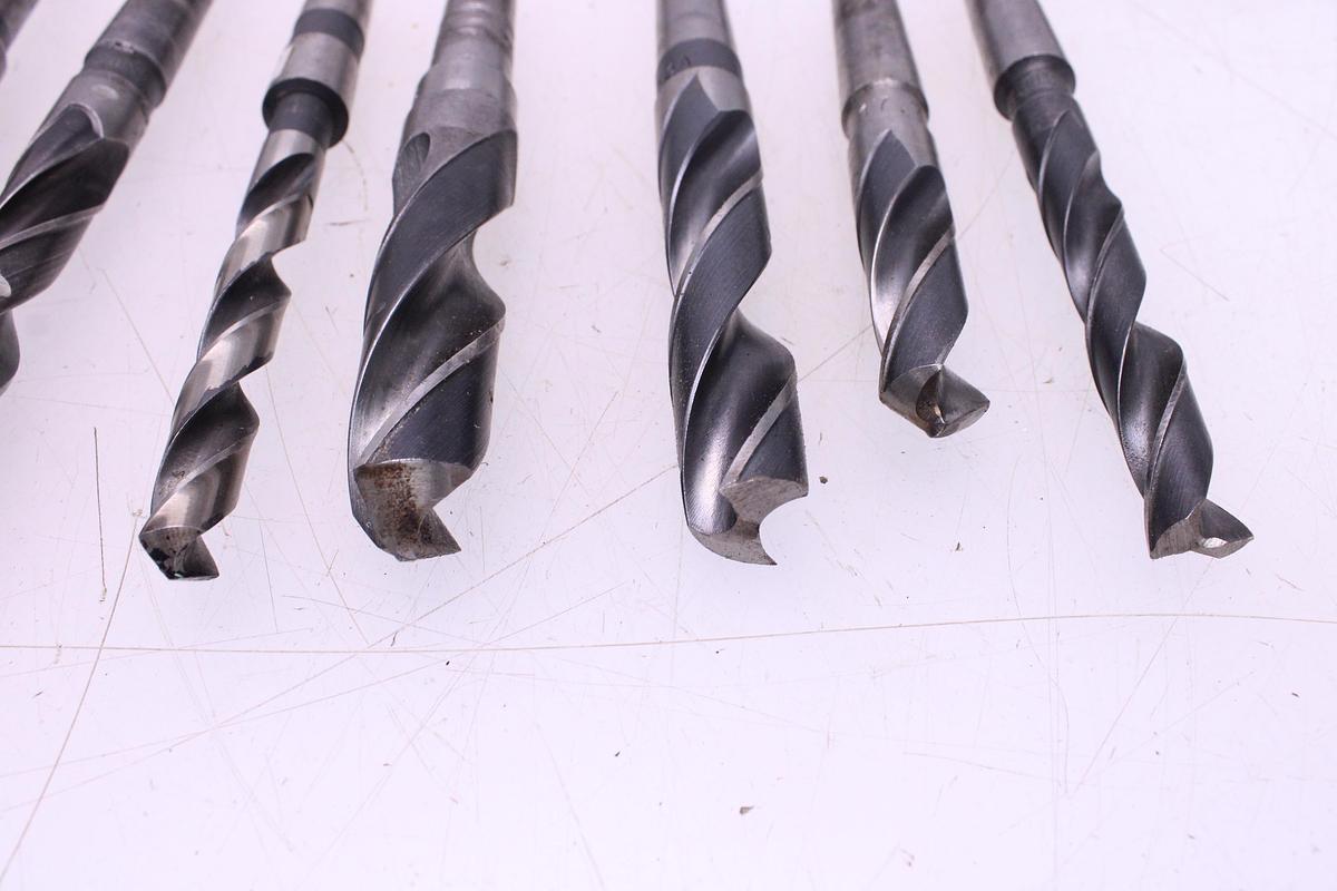 Usado Lote Brocas Taladro 15-23 mm Mango Cónico MT2 - 16 Unidades