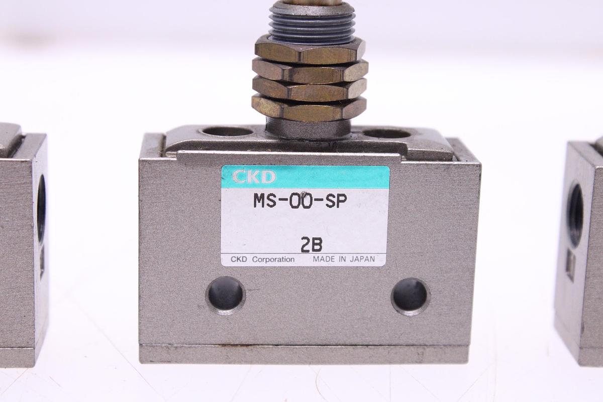 Usado Válvula Mecánica CKD MS-00-SP - 3 Unidades