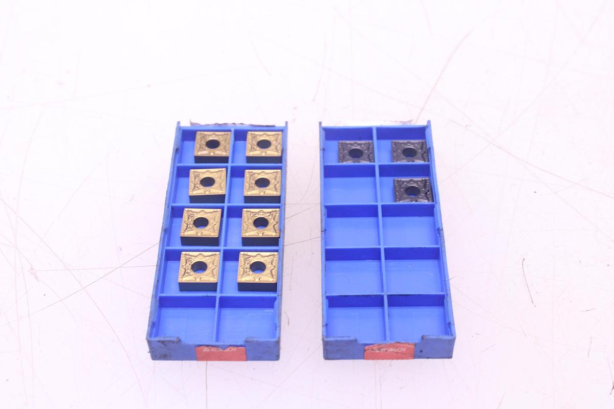 Usado Plaquitas de Widia Korloy SNMG120404 / SNMG120408