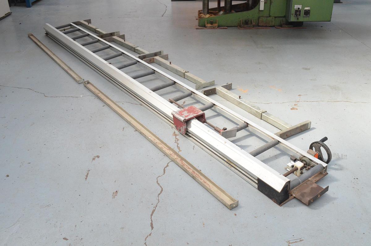 Usado Tope medidor aluminio 4.5m para tronzadoras