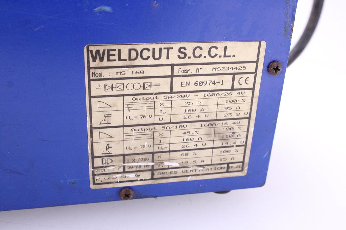 Usado Maquina de Soldar Tecnomec TIG MS 160