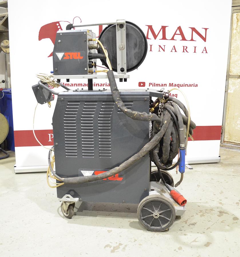 Usado Soldadora mig pulsada y refrigerada STEL Hi-MIG 500P