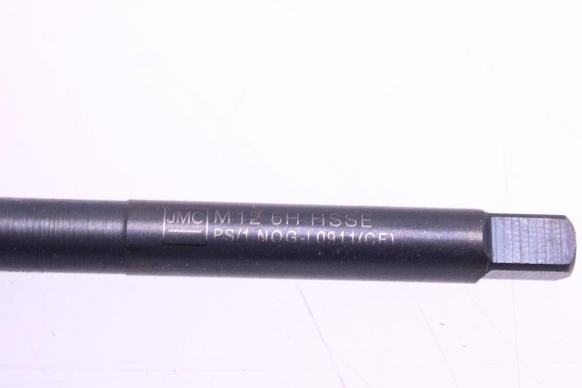 Usado Juego Machos de Roscar Recto JMC M12 H6 HSSE - 7 Unidades