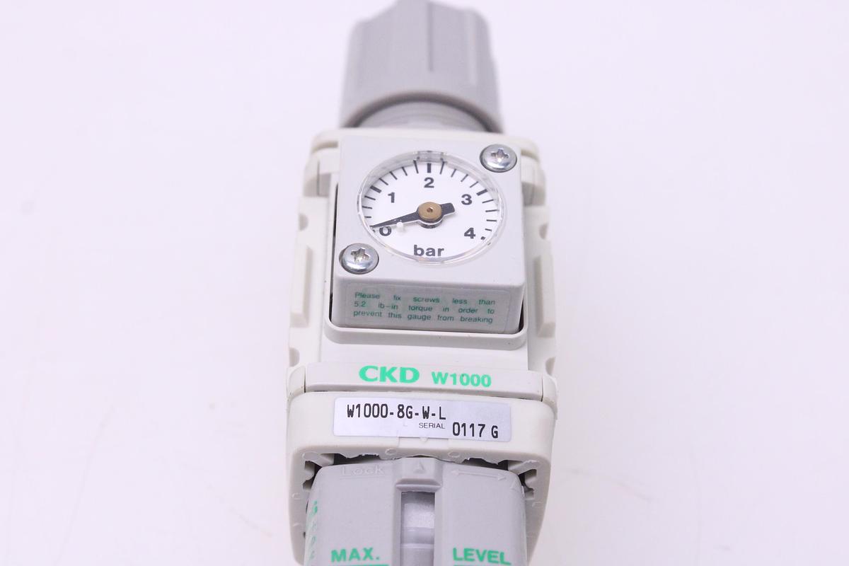 Usado Filtro Regulador de Presión CKD W1000-8G-W-L