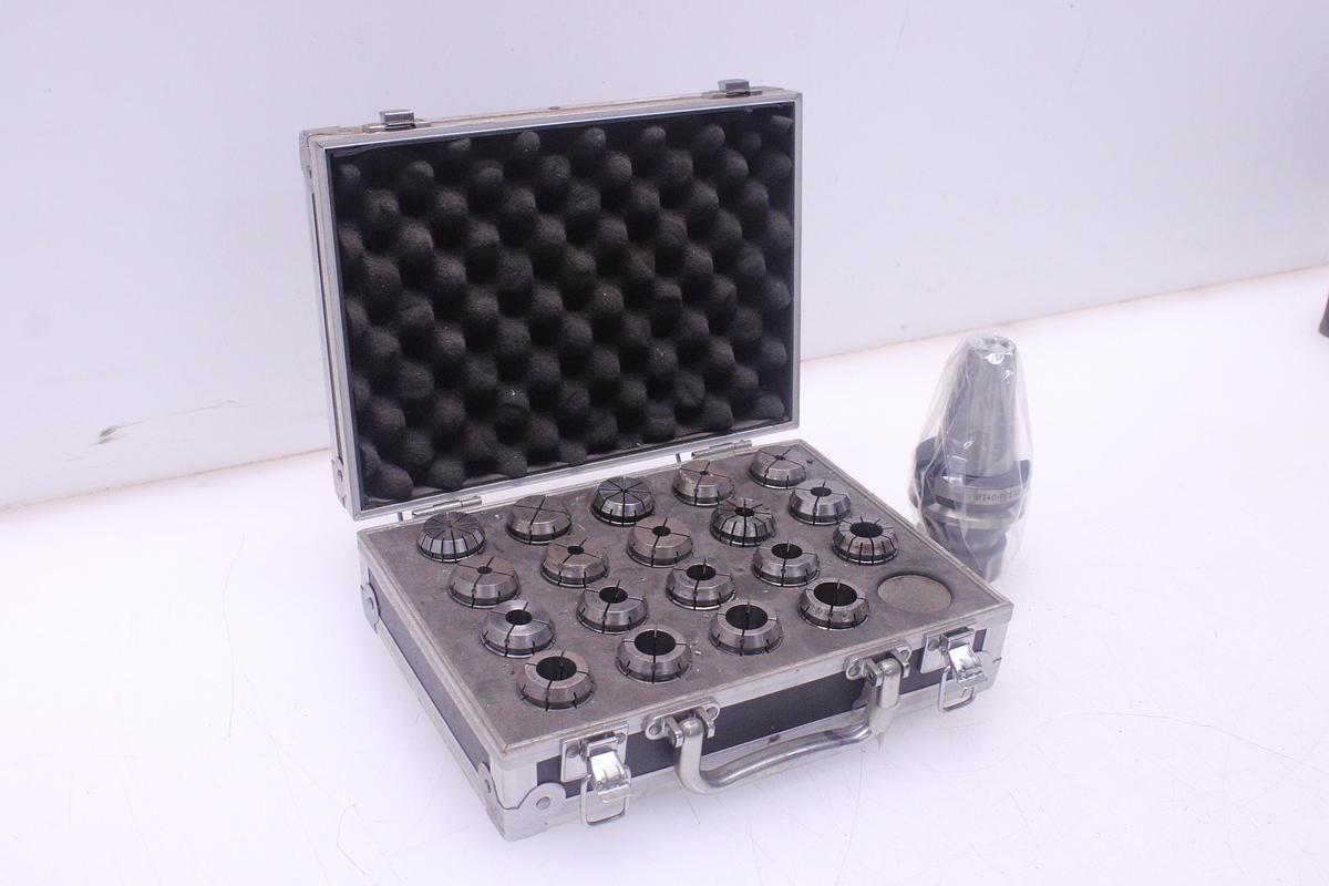 Usado Juego Completo pinzas de resorte ER32  + Cono Iso40 ASTRA