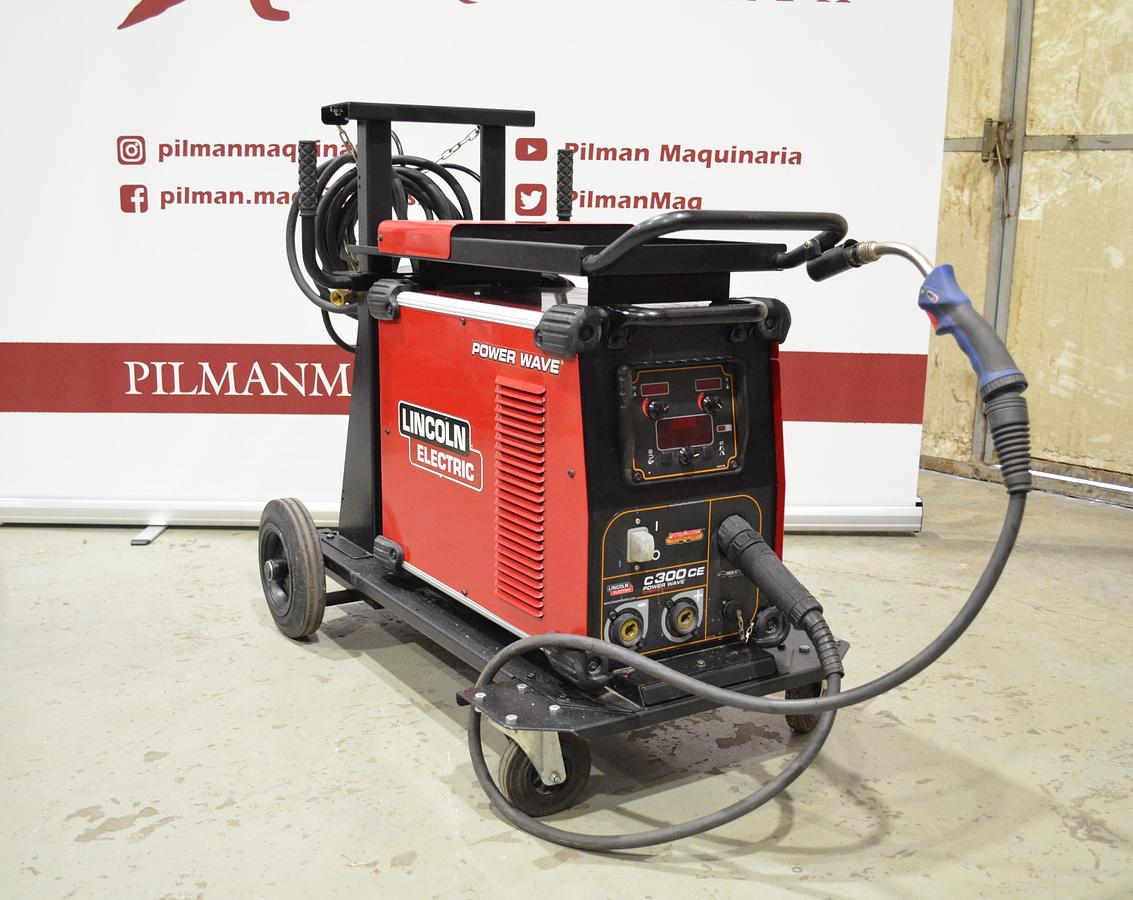 Usado Maquina soldar hilo Lincoln PowerWave C300 CE