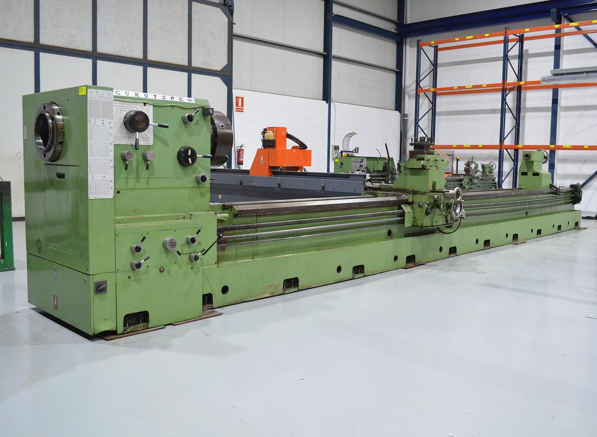 Usado Torno Gurutzpe Super AT 8000-600 - 8m 1200 volteo