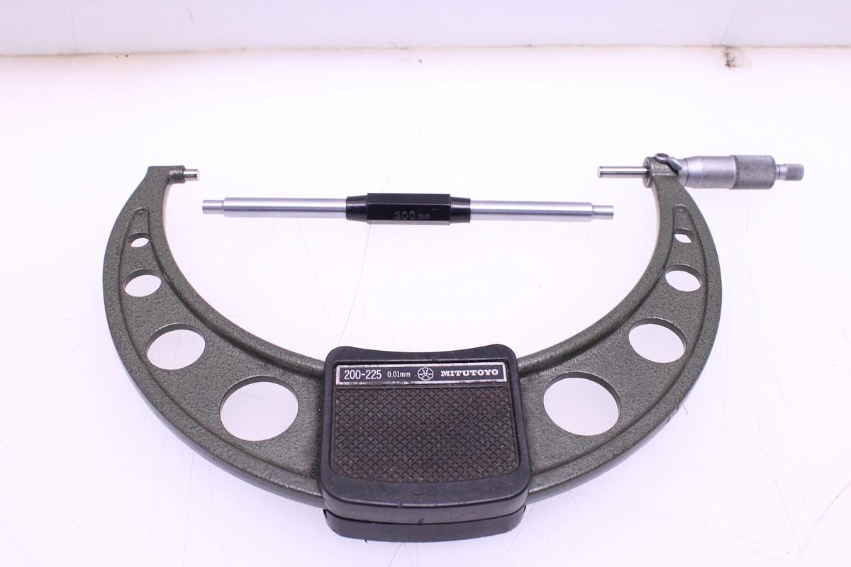Usado Kit Micrómetros Exterior Mitutoyo 200 - 300 mm 0,01mm