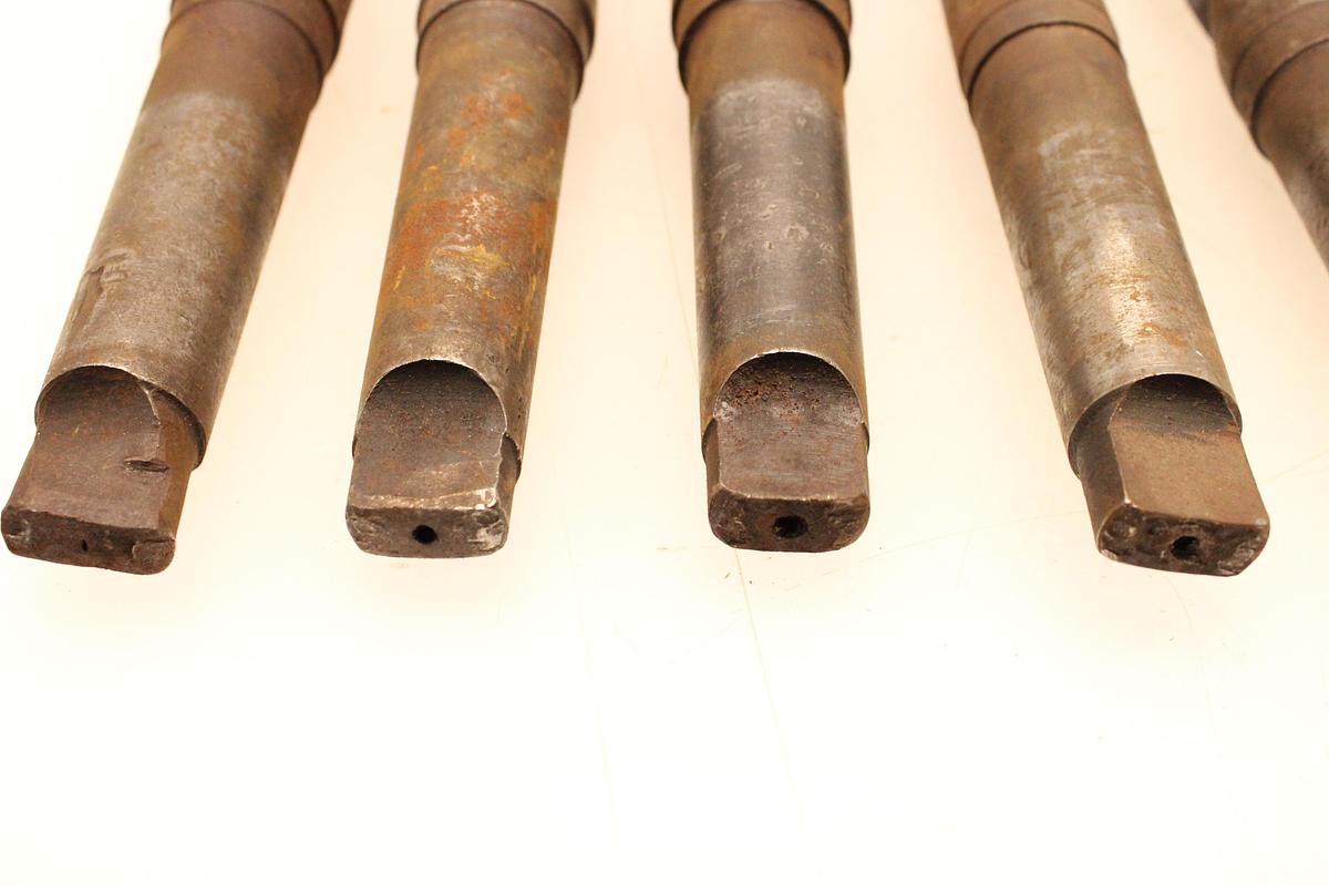 Usado 19 Brocas Mango Cónico MT4 - 24,25 hasta 50 mm