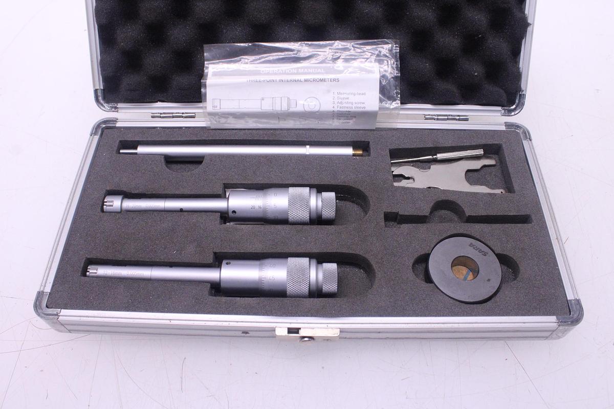 Usado Micrómetro interior 3 puntos SARA 12-20mm (0,005mm)