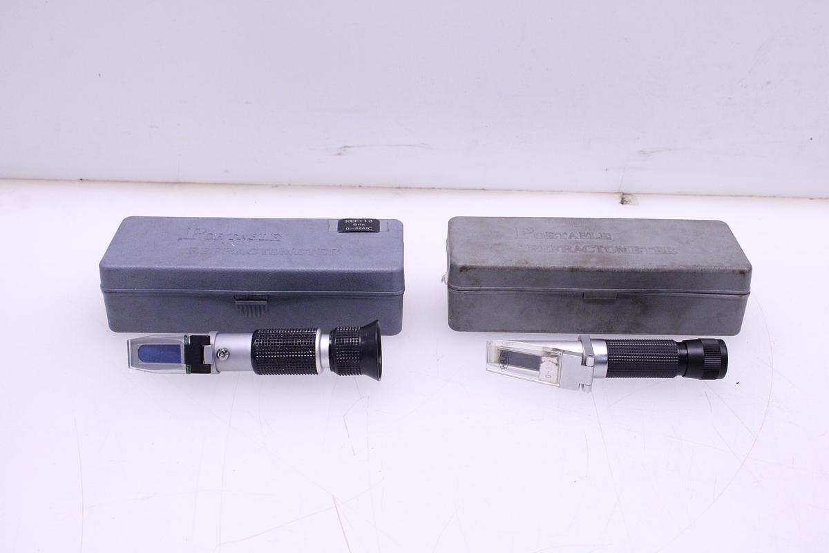 Usado Kit Refractómetros 0-32% Brix ATC - 2 Unidades