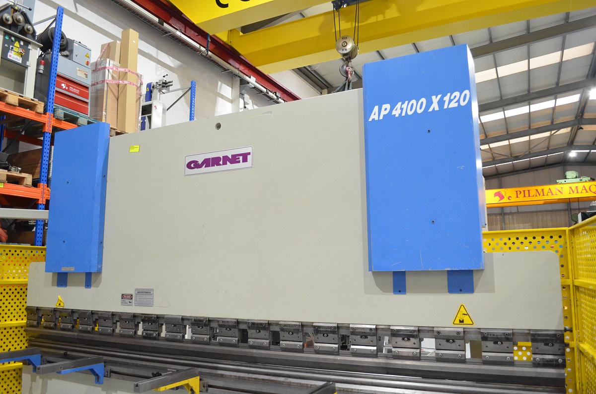 Usado Plegadora hidráulica Hidrogarne AP 4100x120tn