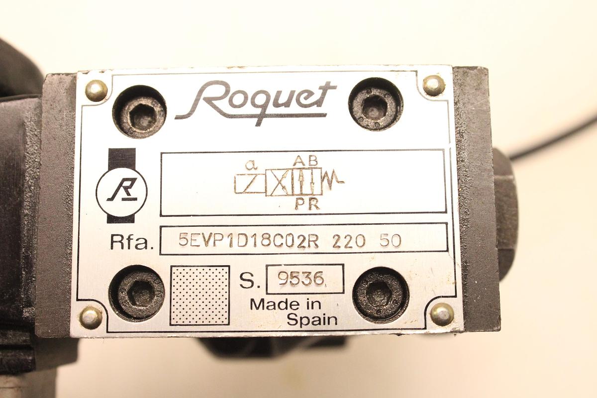 Usado Electrovalvula Hidraulica Roquet