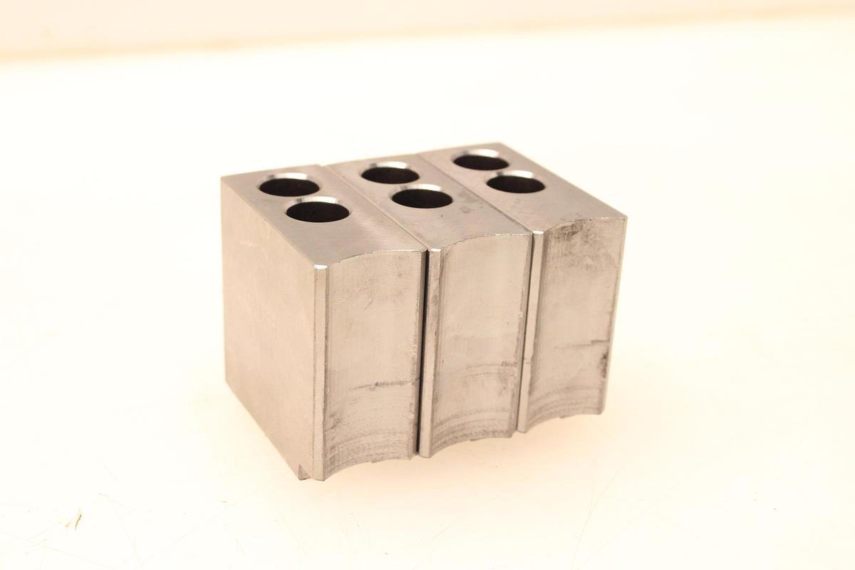 Usado Lote de Juegos de 3 Garras Para Torno