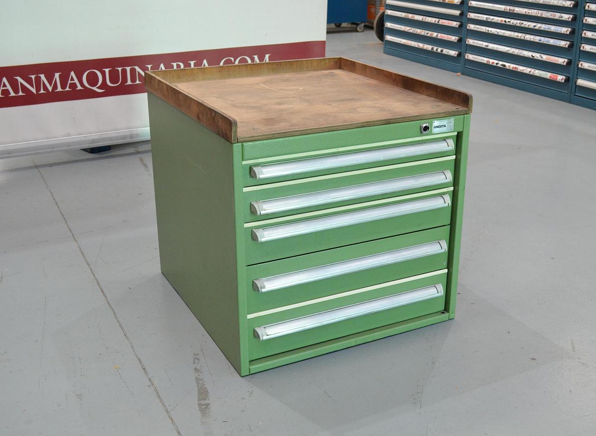 Usado Armario metalico cajones UNCETA 600x640x590(h)mm