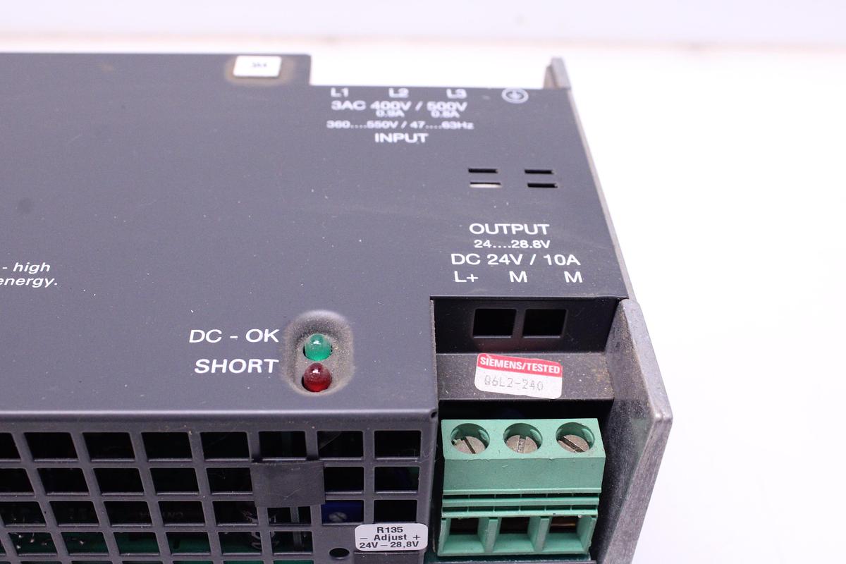 Usado Fuente alimentación Siemens SITOP power 10 6EP1434-1SH01