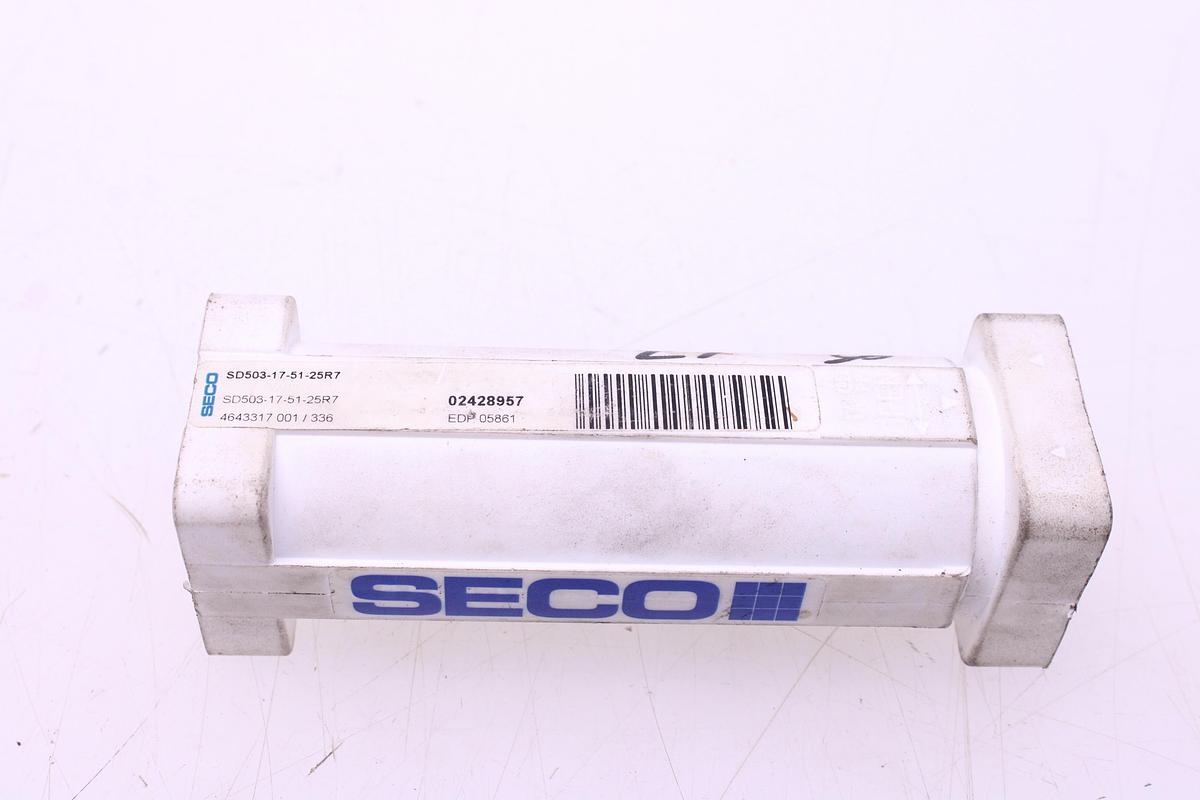 Usado Broca Portaplaquitas SECO SD503-17-51-25R7 + Widias SPGX0502 / SCGX050204