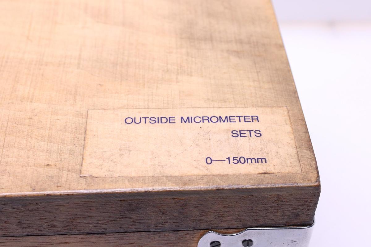 Usado Juego Micrometros Exteriores 0-150 mm