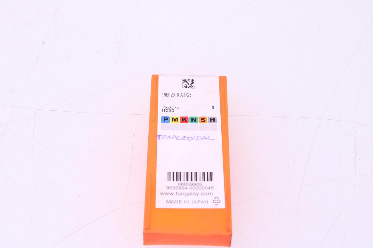 Usado Plaquitas de Widia Tungaloy 16ER20TR