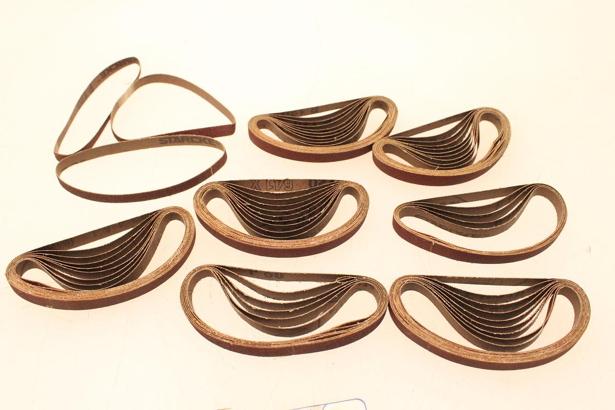 Usado Lote Cintas Abrasivas ERSTA 313x10mm Grano 120